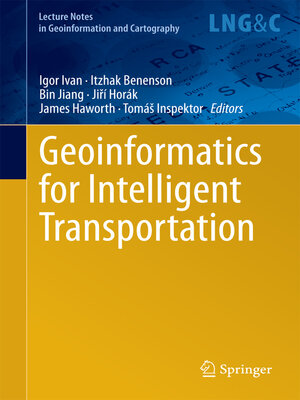 cover image of Geoinformatics for Intelligent Transportation